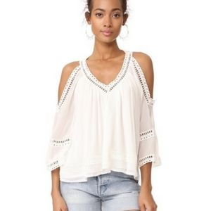Rebecca Minkoff Daneuve cold shoulder top